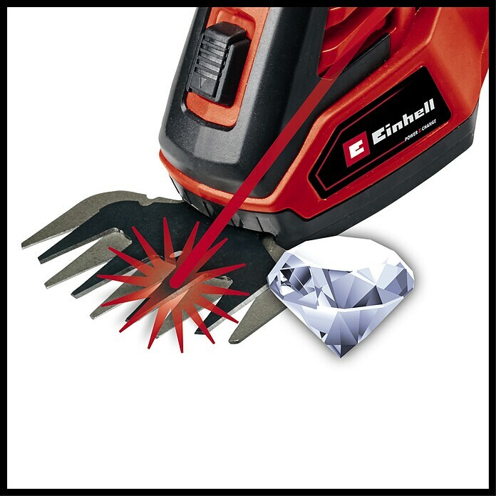 Einhell Power X-Change Akku-Grasschere CE-CG18/100 LI T-SOLO18 V, Ohne Akku, Schnittbreite: 100 mm Detail Shot