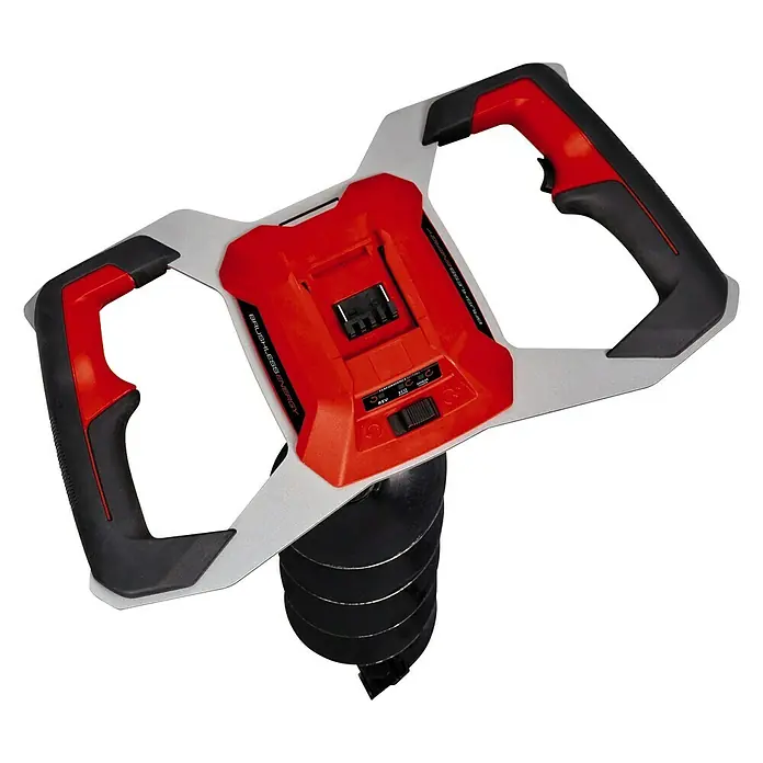 Einhell Professional PXC 18V Taladradora de suelo de batería - 18 V, Sin batería, Diámetro: 150 mm - Taladro de tierra Einhell con dos mangos para un trabajo cómodo, ideal para proyectos de jardín.