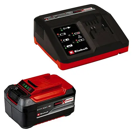 Einhell Professional Akku & Ladegerät Starter-Kit 5,2Ah & 4A Fastcharger