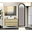 Mueble de lavabo Fons (46 x 100 x 56 cm, Nature, Mate)