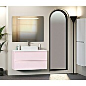 Mueble de lavabo Fons (46 x 90 x 56 cm, Rosa, Mate)