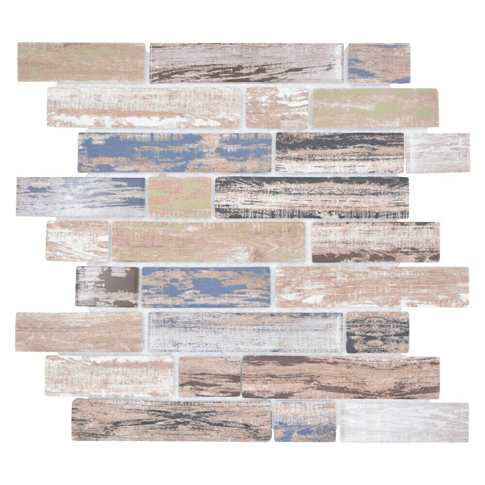 ⛰GlasFliesenmalerei M.H【Wintermärchen】 Caroushell® - New Ravenna