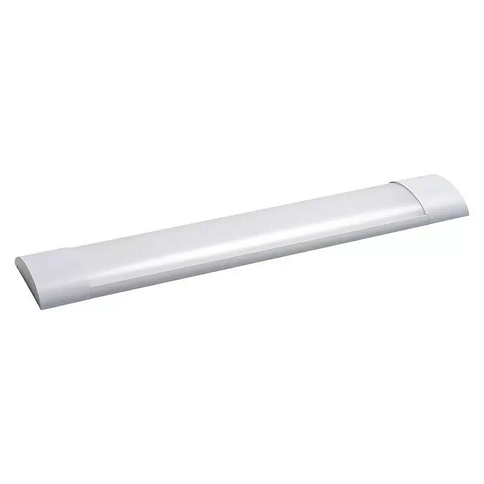 Müller-Licht Plafón LED para pared y techo - 45 W, L x An x Al: 150 x 12 x 3,1 cm, Blanco, Blanco neutro - Lámpara LED lineal blanca con extremos redondeados.