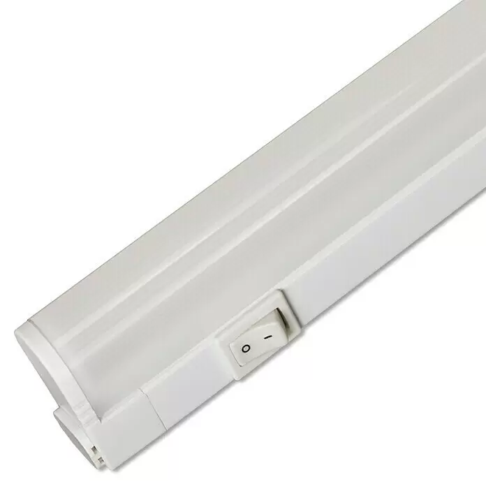 Müller-Licht LED-Unterbauleuchte Linex Switch Tone 55 - L x B x H: 50,7 x 2,8 x 3,6 cm, Lichtfarbe: Warmweiß, 7 W - Weiße Kunststoff-Unterbauleuchte mit integriertem Ein-/Ausschalter.