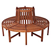 Garden Pleasure Gartenbank Fontana (Braun, Holz, Durchmesser: 56 cm) | BAUHAUS