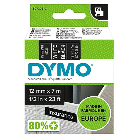 Dymo  Cinta para etiquetado D1