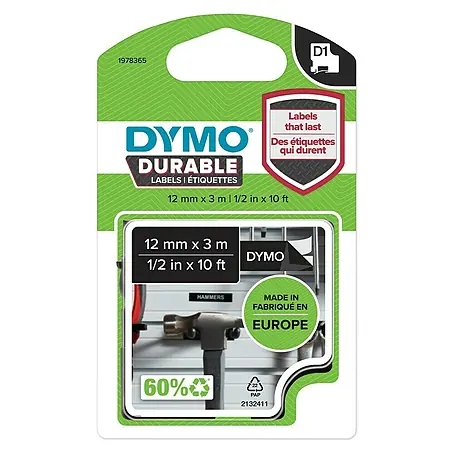 Dymo  Cinta para etiquetado D1 Durable