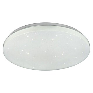 Reality Leuchten Plafondlamp Kira (18 W, l x b x h: 38 x 38 x 5 cm, Wit)