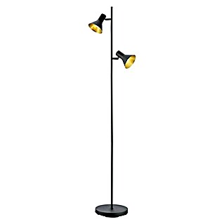 Reality Leuchten Staande lamp Nina (28 W, Hoogte: 144 cm, Zwart, E14)