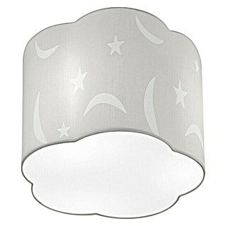 Trio Leuchten Plafondlamp Moony (42 W, l x b x h: 25 x 25 x 20,5 cm, Wit, E27)