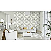 Rasch Hyde Park Vliestapete (Weiß/Grau, Grafisch, 10,05 x 0,53 m)
