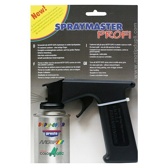 Dupli-Color Pistola para spray Spraymaster (Plástico)