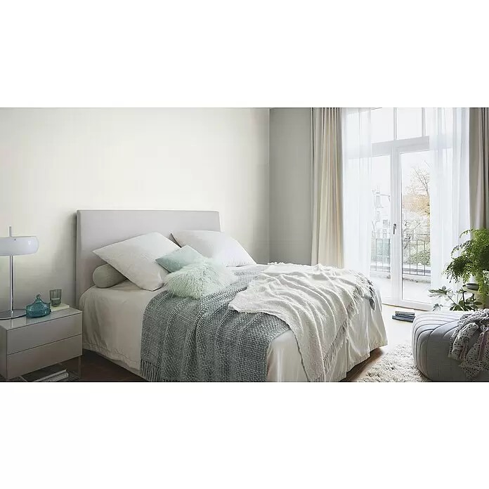 Rasch Poetry Vliestapete - Beige/Taupe, Uni, 10,05 x 0,53 m - Stimmungsaufnahme