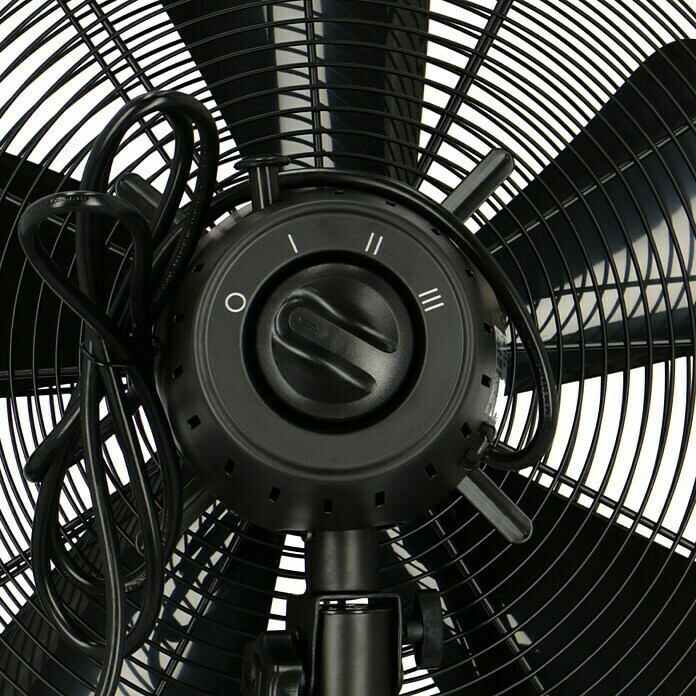 Proklima Podni ventilator (Promjer: 40 cm, Smeđa/crna, Podesive visine)