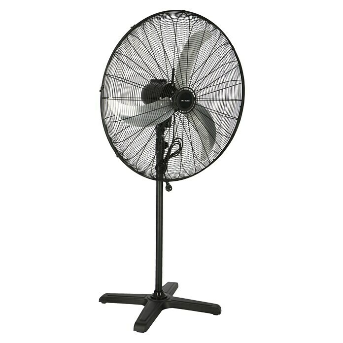 Proklima Standventilator ArizonaSchwarz, 75 cm, 125 W, 18.876 m³/h Diagonal View