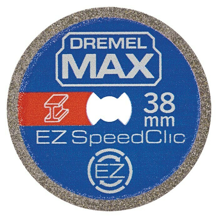Dremel EZ (Geeignet Passend | Premium Dremel für: BAUHAUS Trennscheibe Max Multifunktionswerkzeug) 38,1 SpeedClic SC456DM Durchmesser: mm, für: Metall
