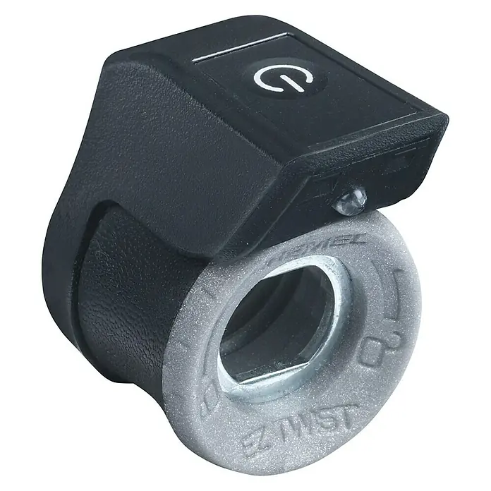 Dremel Lichtaufsatz - Passend für: Dremel Multifunktionswerkzeug - Nahaufnahme einer Nevitec EZ Twist Rohrzange mit einem schwarzen Griff und einer grauen Fassung mit einem Innensechskant.