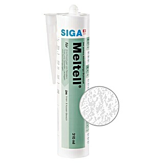 Siga Dichtmasse Meltell (310 ml, Weiß strukturiert)