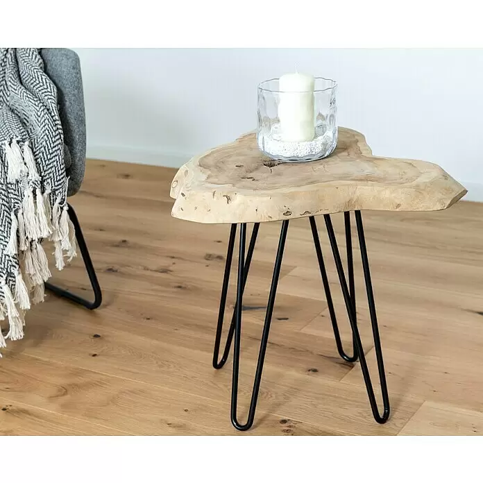 Wagner System Möbelfuß Hairpinlegs - Stahl, Höhe: 30 cm, Schwarz - Stimmungsaufnahme
