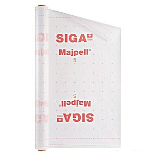 Siga Dampfbremsfolie Majpell 5 (L x B: 50 x 1,5 m, Max. Anwendungsfläche: 75 m²)