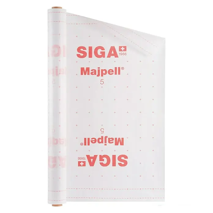 Pellicola Frenante Vapore 200 M² - 2 Rotoli 4x25m Per Isolamento Tetti E Pareti, Anti-Umidità