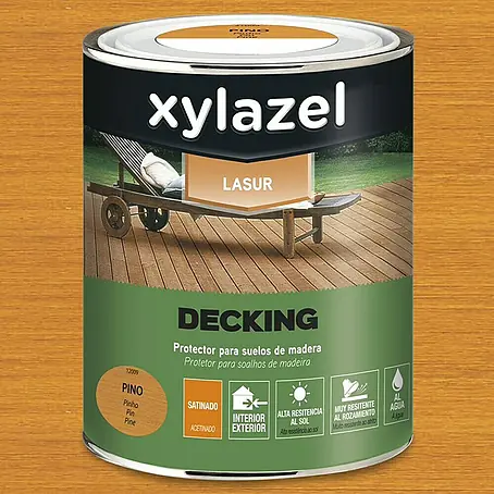 Xylazel  Protección para madera Lasur al agua Decking