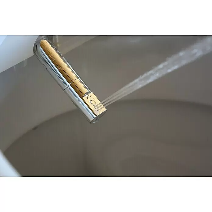 Dusch-WC-Sitz NB16 - Kunststoff, Weiß, Mit Absenkautomatik - Detailaufnahme