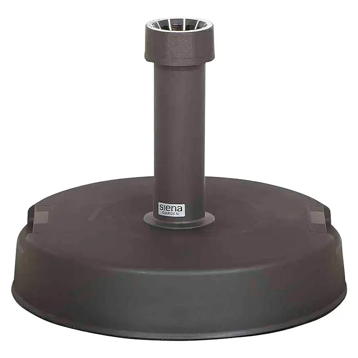 Siena Garden Schirmständer - Anthrazit, 30 kg, Für Rohrdurchmesser: 21 mm - 54 mm - Stabiler Schirmständer von Siena Garden für sicheren Halt Ihres Sonnenschirms im Garten oder auf der Terrasse.