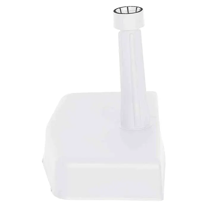 Balkonschirmständer - L x B: 50 x 25 cm, Für Rohrdurchmesser: 19 mm - 36 mm, Weiß, 20 kg - Eine weiße, schlanke Spülmittel-Flasche mit praktischem Ausgießer. Ideal für die Küche.