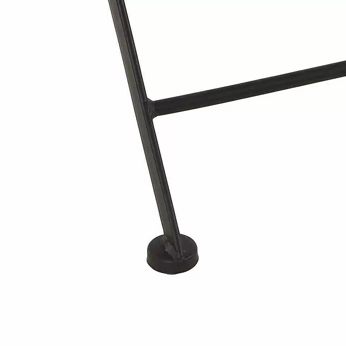 Siena Garden Gartenstuhl Como - Stahl, Klappbar, Schwarz, B x T x H: 39 x 49,5 x 88,5 cm - Detailaufnahme
