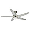 Proklima Deckenventilator Fabiola (132 cm, Silber, 80 W)