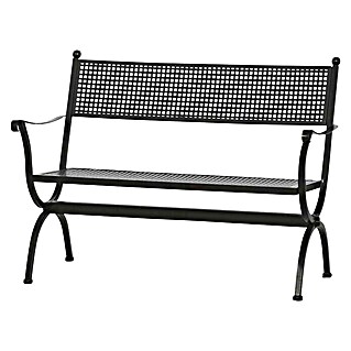 Gartenbank Romeo (L x B x H: 62 x 122 x 90 cm, Braun, Max. Personenzahl: 2)
