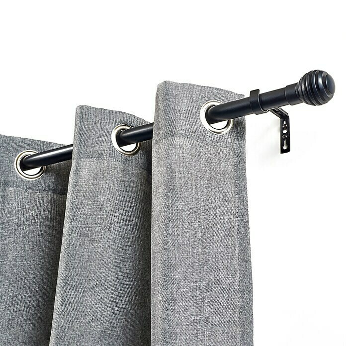 Soportes de barra de cortina sin perforación: juego de 8 ganchos adhesivos  para soporte de barra de cortina, soportes de barra de cortina sin taladro  de 3M para una fácil instalación