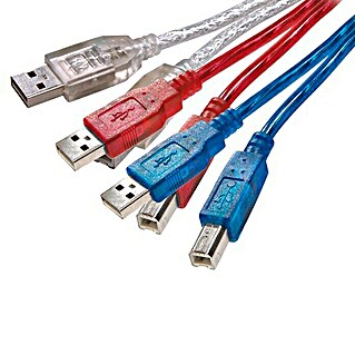 Vivanco Cable USB USB 2.0 (1,5 m, Clavija USB A, clavija USB B)
