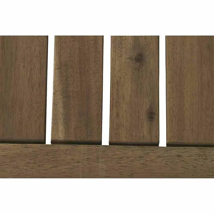 Gartentisch Palero - L x B x H: 160 x 90 x 75 cm, Akazie, Rechteckig, Natur - Nahaufnahme einer Holzoberfläche mit hellen Fugen, die die natürliche Maserung und Textur des Holzes hervorhebt.