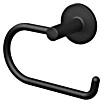 Lenz Toilettenpapierhalter Nero (Ohne Deckel, Schwarz, Matt) | BAUHAUS