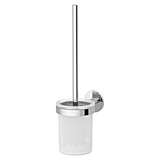 Lenz WC-Bürstengarnitur Vida (Metall, Chrom, B x H: 9,4 x 35 cm)