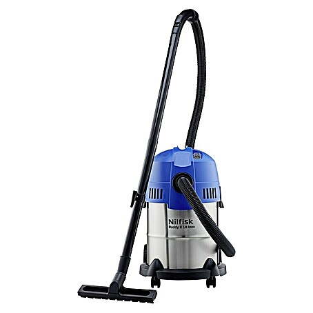 Nilfisk Elektro-Nass- & Trockensauger Buddy II 18 Inox (1 200 W, Behältervolumen: 18 l)