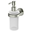 Lenz Seifenspender Noa (L x B x H: 13 x 7,35 x 18,9 cm, Metall, Nickel) | BAUHAUS