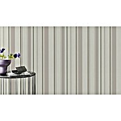 Rasch Rock'n Rolle Vliestapete Stripes (Creme/Beige/Braun, Streifen, 10,05 x 0,53 m)