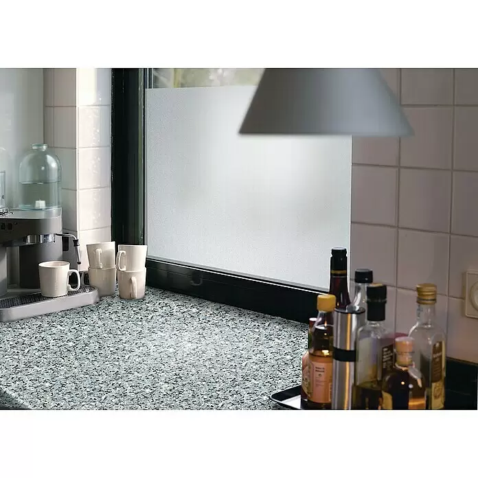 D-c-fix Glasfolie Milky - 210 x 90 cm, Transluzent, Selbstklebend - Stimmungsaufnahme