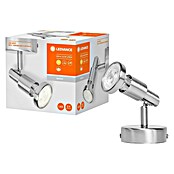 LED-Deckenstrahler (3 W, Länge: 80 mm, Warmweiß, Nickel matt)