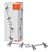 LED-Deckenstrahler (4 x 3 W, Länge: 675 mm, Warmweiß, Nickel matt)