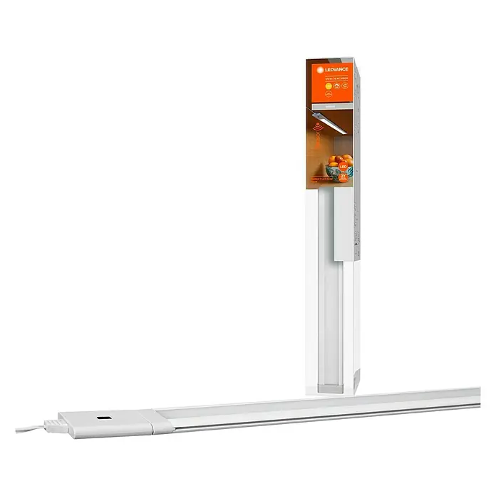 Ledvance LED-Lichtleiste Cabinet Slim - 10 W, Weiß, Länge: 50 cm, 1 Stk. - LEDVANCE Unterbauleuchte mit Bewegungssensor, ideal für Küchenschränke. Einfache Installation und energieeffiziente Beleuchtung.