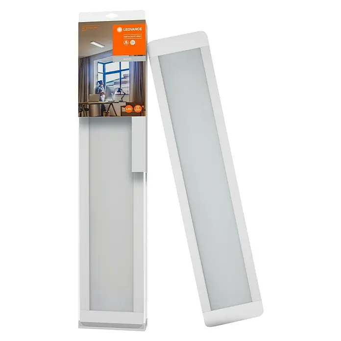 Ledvance LED-Deckenleuchte Office Line - 25 W, L x B x H: 61,5 x 13 x 2,5 cm, Weiß, Neutralweiß - LEDVANCE LED-Deckenleuchte mit schlankem Design. Sie bietet energiesparende Beleuchtung für Innenräume, ideal für Büro oder Zuhause.