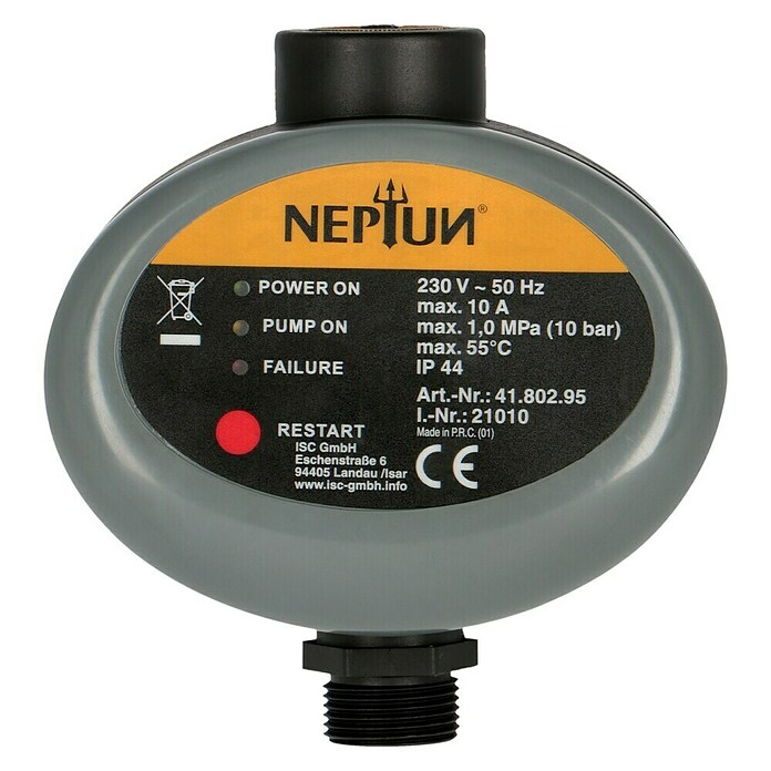 Druckkompensierter Durchflussregler, 3-Wege, Mit Magnetsteuerung Und Uberdruckventil 23899