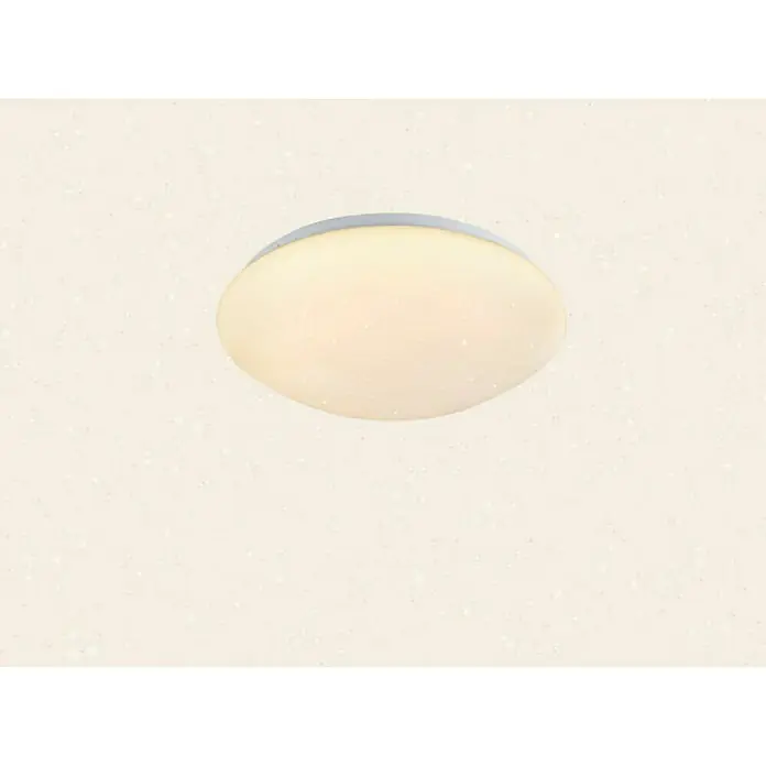 Globo LED-Deckenleuchte Atreju I - 12 W, Opal/Weiß, Warmweiß - Eine elegante Deckenleuchte mit einem sanften, diffusen Licht, ideal für eine stilvolle und funktionale Beleuchtung im Raum.