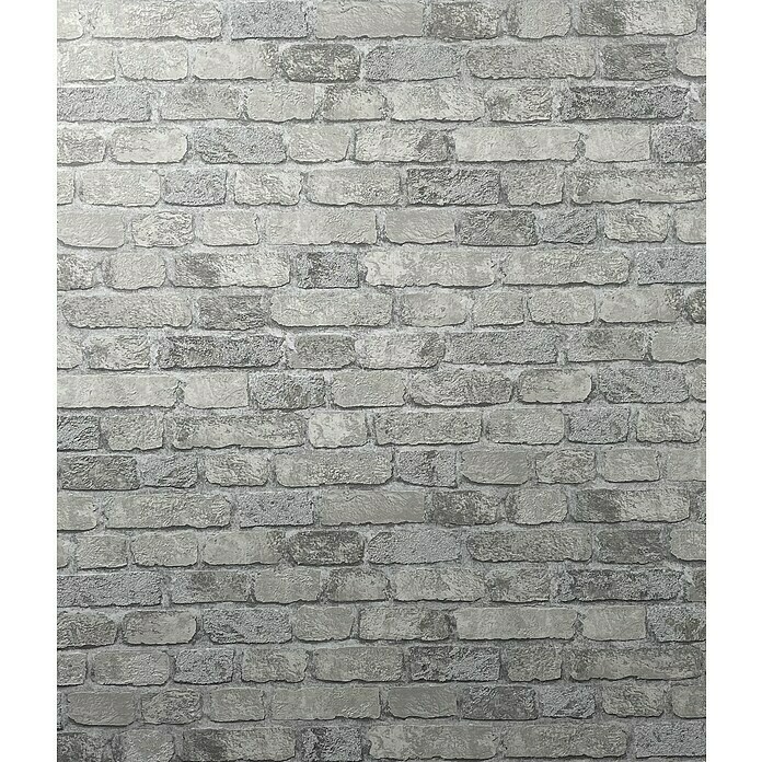 Steinmauer 0,53 (Grauweiß, 10,05 & II x Sand Steinoptik, | Vliestapete Marburg Stones m) BAUHAUS