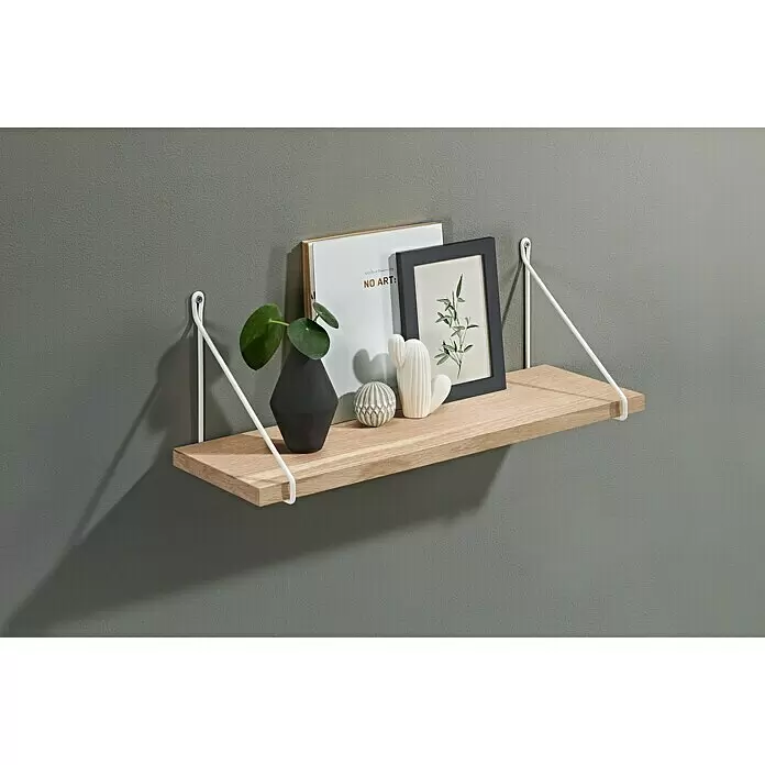 Dolle Wandboard Lite Vintage - L x B x S: 60 x 20 x 2 cm, Eiche - Stimmungsaufnahme