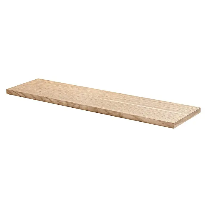 Dolle Estante flotante Lite Vintage - L x An x Es: 60 x 20 x 2 cm, Roble - Estante de madera de forma rectangular sencilla, con una veta de madera natural que le da un aspecto cálido. Ideal para montaje en pared.